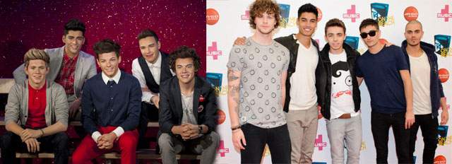One Direction, The Wanted