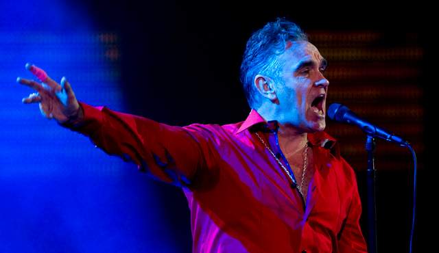 Morrissey Fans on Stage