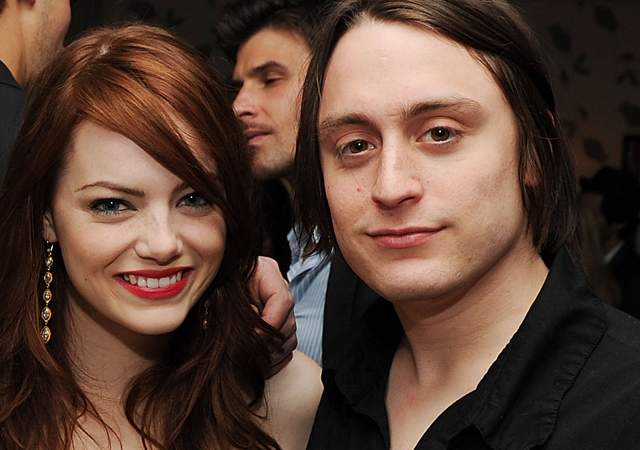emma stone ex boyfriend, emma stone and kieran culkin, emma stone dated