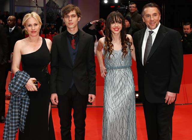 cast of boyhood, ethan hawke and ellar coltrane 