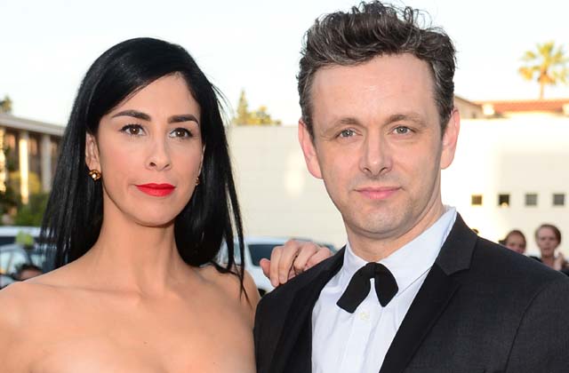 sarah silverman boyfriend, sarah silverman dating michael sheen
