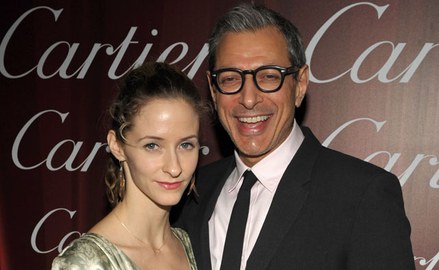 jeff goldblum and fiance, jeff goldblum emile livingston