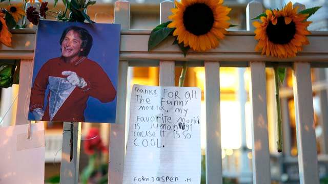 Robin Williams Suicide Note