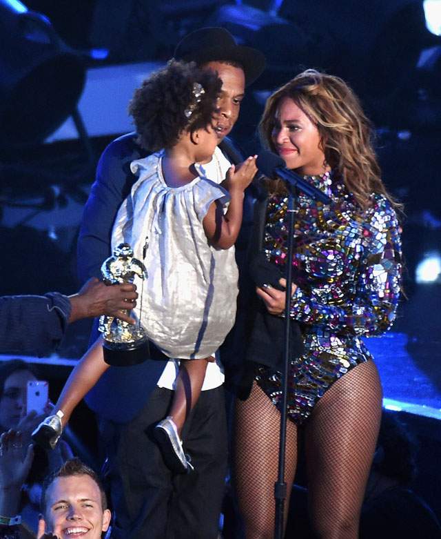 Beyonce VMAs 2014, Blue Ivy And Beyonce, Blue Ivy VMAs 2014, Blue Ivy MTV Video Music Awards, Jay-Z VMAs 2014