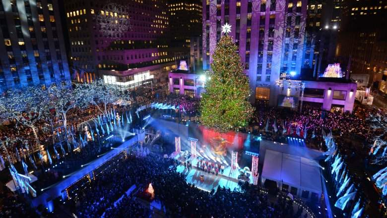 Christmas At Rockefeller Center, Rockefeller Center Tree Lighting 2014, Rockefeller Center Performances. When Is the Rockefeller Center Christmas Tree Lighting, When Does the Rockefeller Center Christmas Tree Go Up