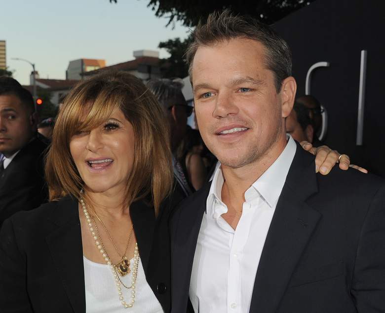 Pascal with Matt Damon. (Getty)