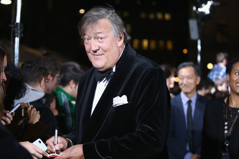 Openly gay actor Stephen Fry said that Sastry was one of the few women he was attracted to. (Getty)
