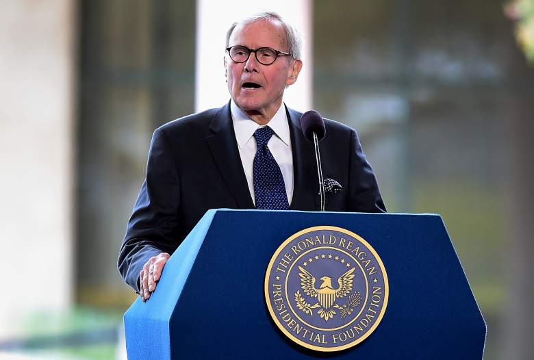 Tom Brokaw, Nancy Reagan funeral, Late show guests