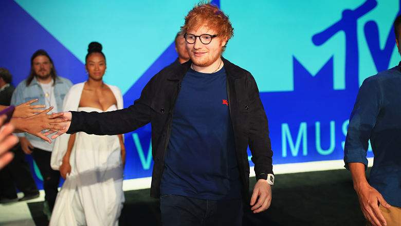 Ed Sheeran red carpet