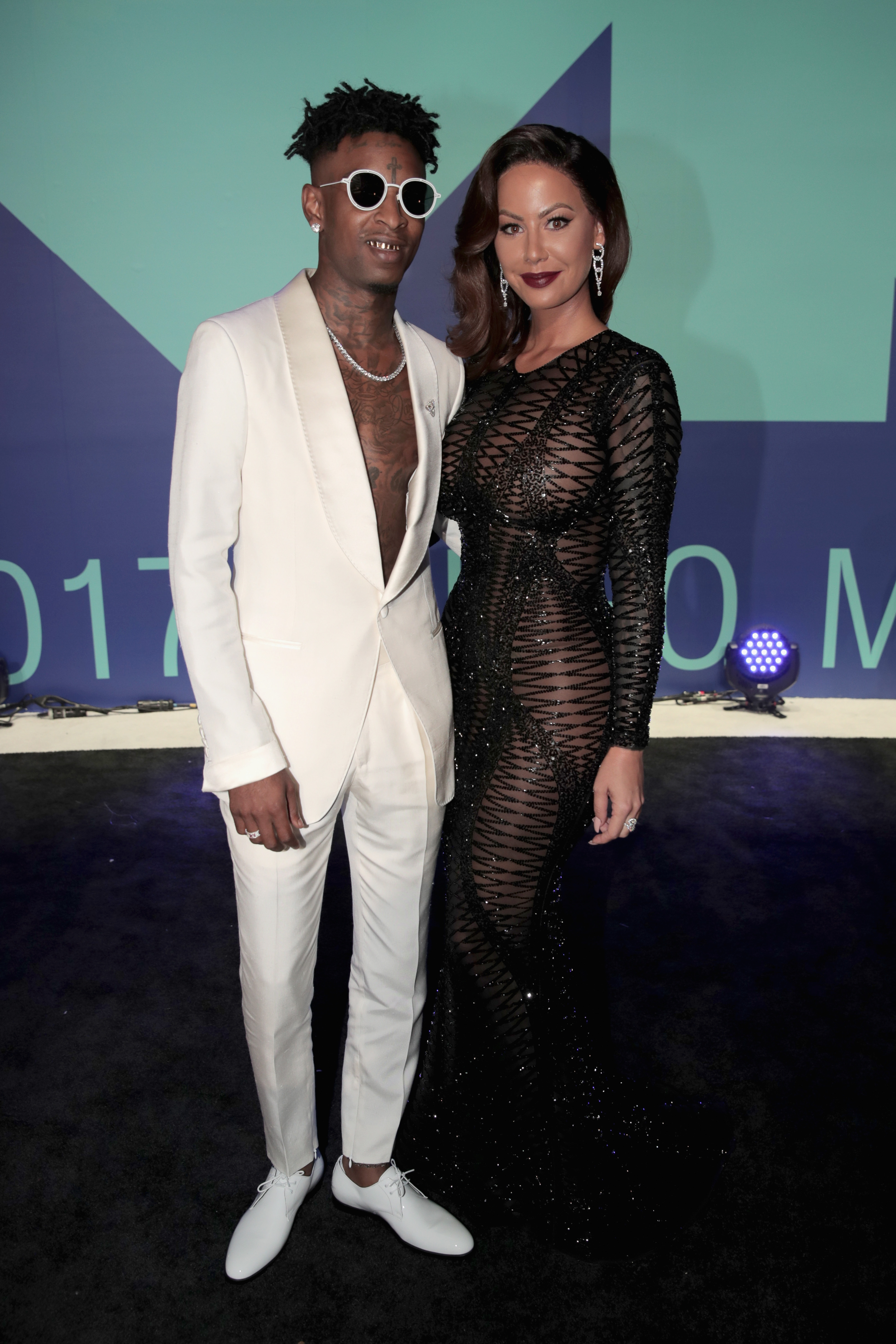 21 Savage And Amber Rose VMAs, VMAs 2017, MTV VMAs 2017, VMAs 2017 Red Carpet, VMAs Best Dressed 2017, VMAs Worst Dressed Photos, VMAs 2017 Red Carpet Photos, MTV VMAs 2017 Red Carpet Pics