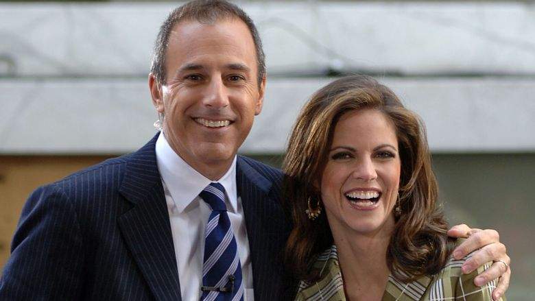 Matt Lauer and Natalie Morales