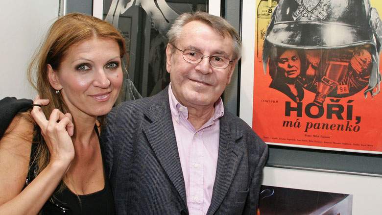 Martina Zborilova-Forman, Milos Forman Wife