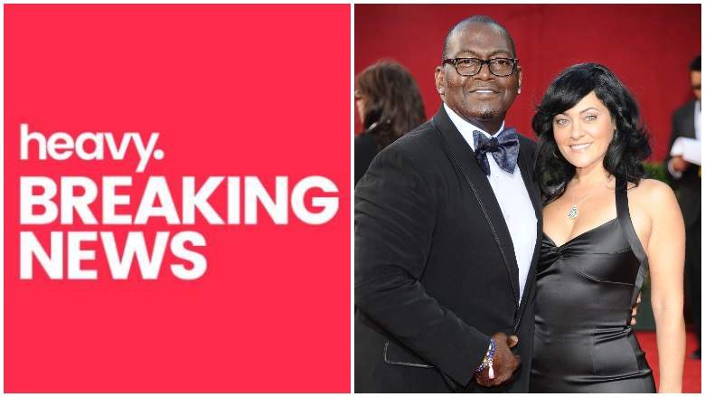 Erika Riker Jackson and Randy Jackson