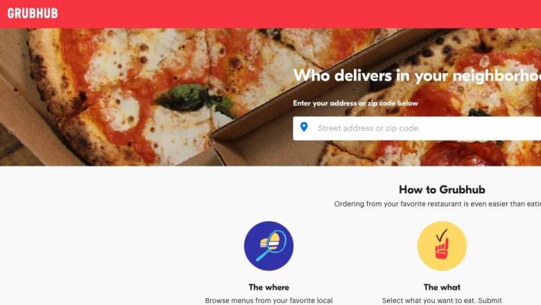 Grubhub Thanksgiving