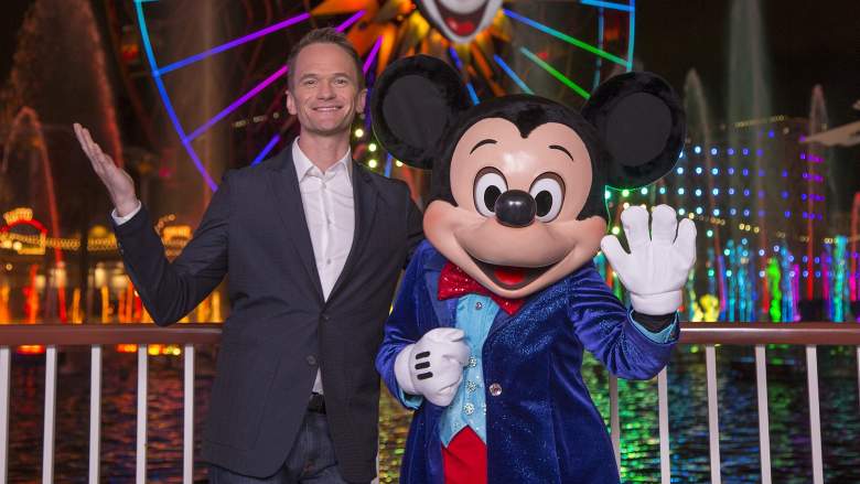 Neil Patrick Harris and Mickey Mouse