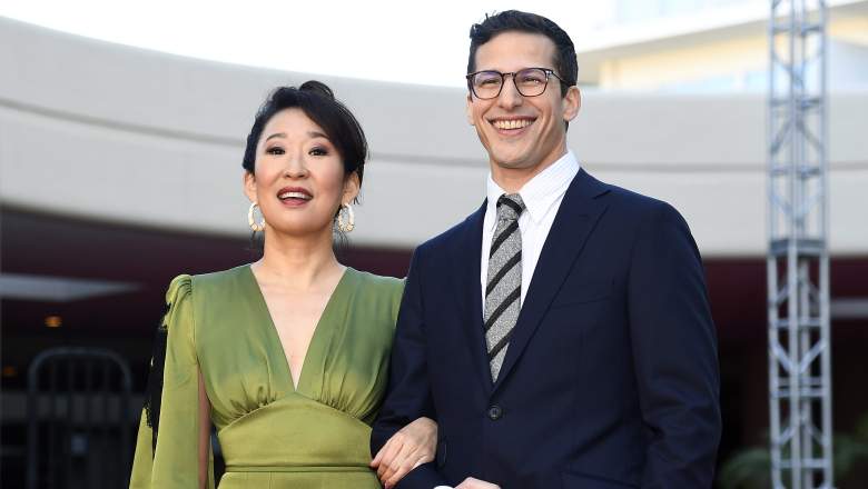 Sandra Oh and Andy Samberg
