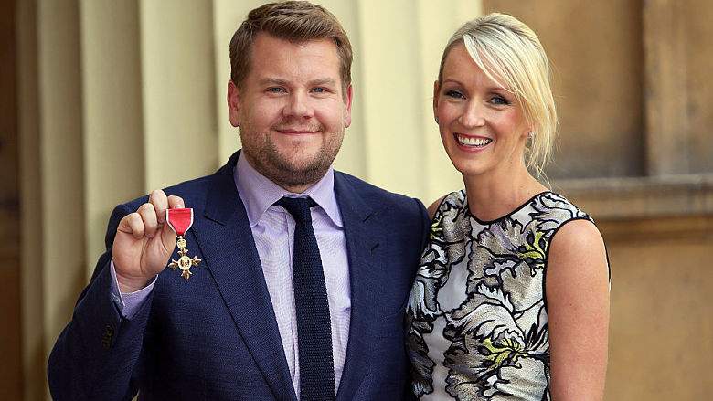 James Corden wife