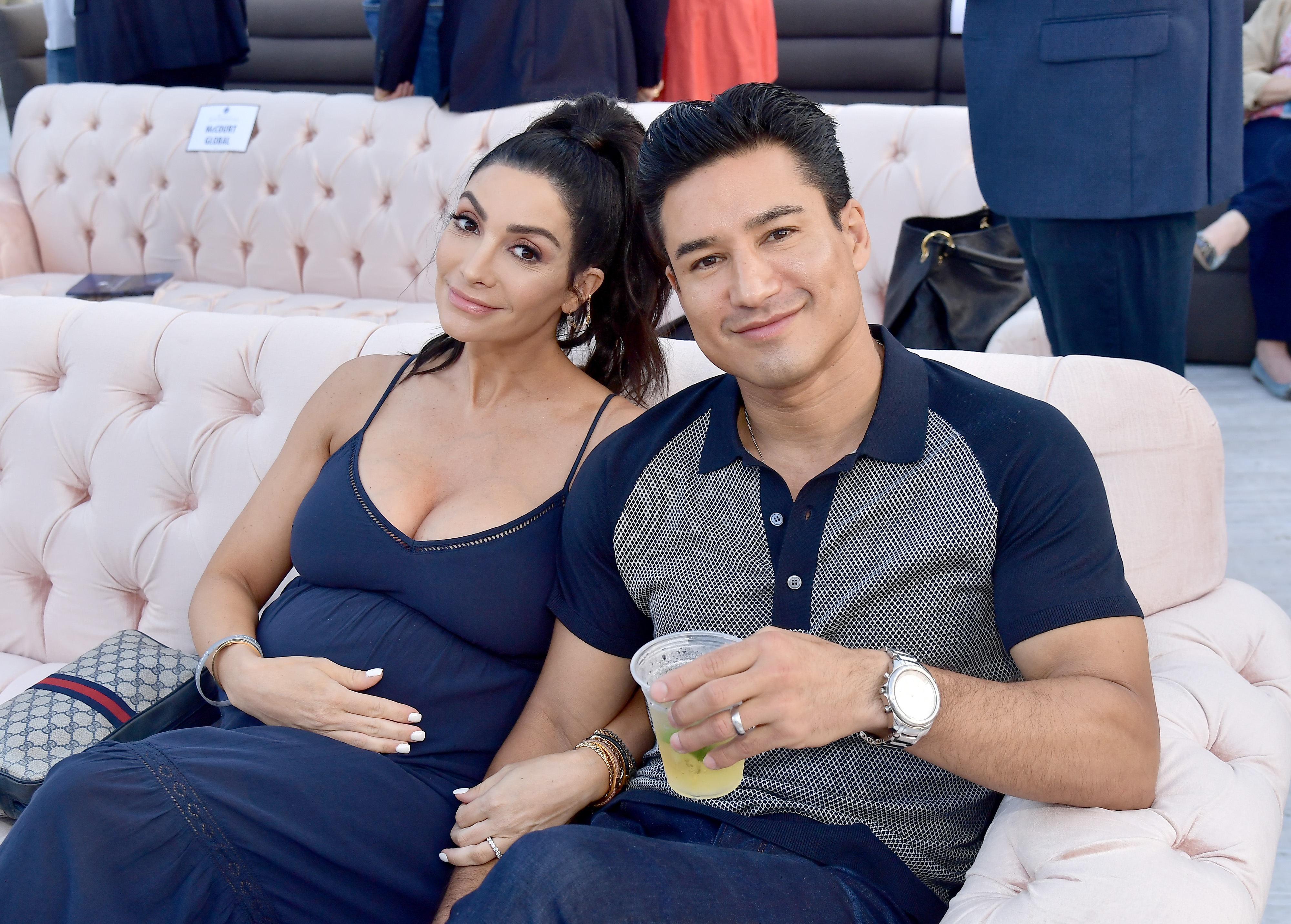 Mario Lopez Courtney Mazza