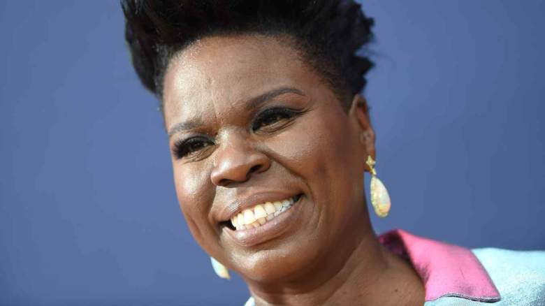 Leslie Jones attends Emmy Awards