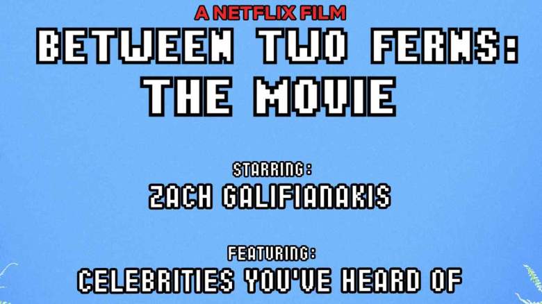 A Promotional Image For Between Two Ferns: The Movie