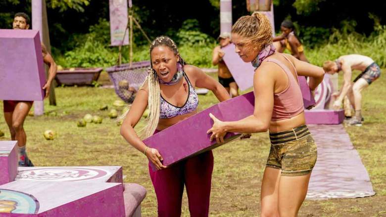 Survivor Lauren Beck and Elizabeth Beisel