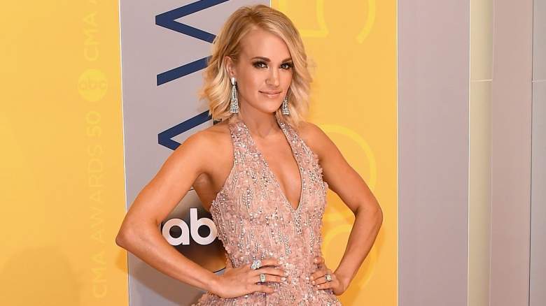 Carrie Underwood CMAs red carpet