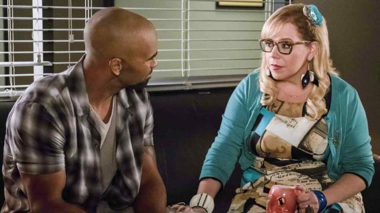 Derek Morgan and Penelope Garcia