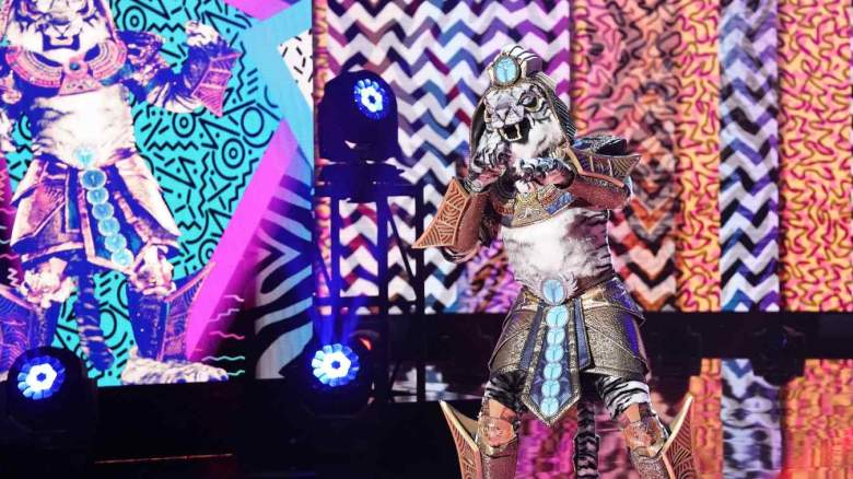 The Masked Singer White Tiger, Rob Gronkowski White Tiger