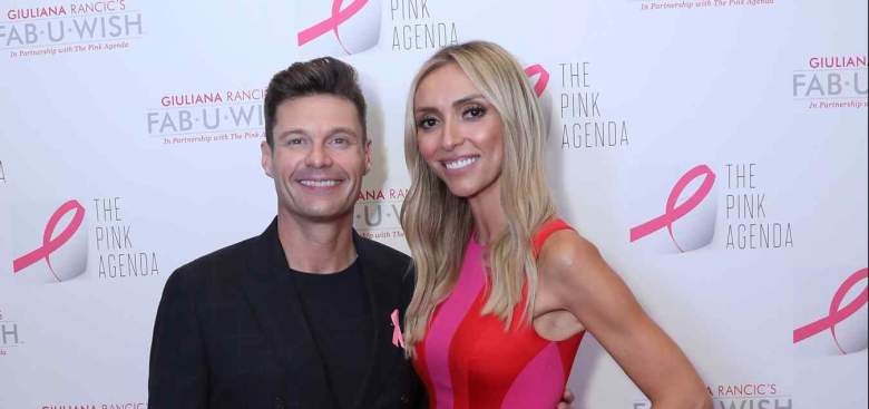 Ryan Seacrest and Giuliana Rancic
