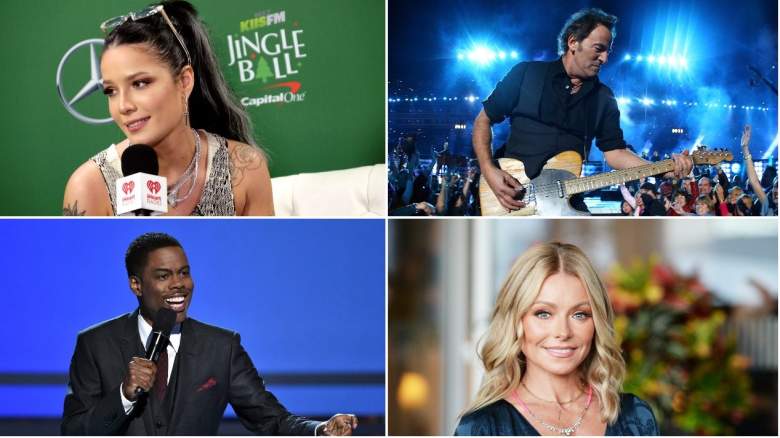 Halsey, Bruce Springsteen, Kelly Ripa and Chris Rock