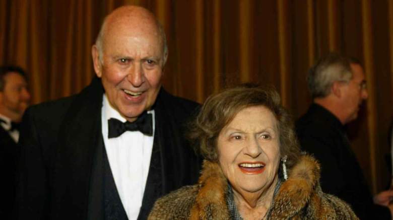 Estelle Reiner and Carl Reiner