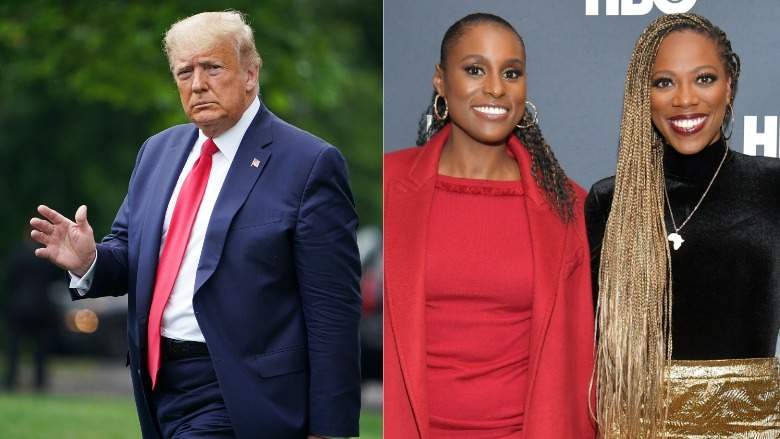 Trump likes Insecure tweet