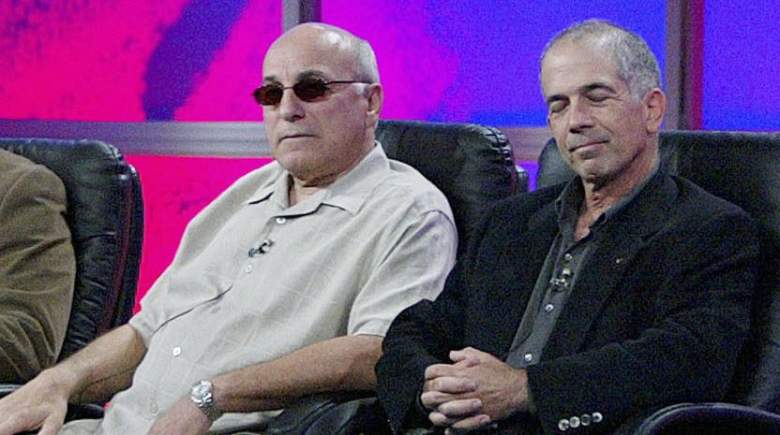 Executive Producer Jared Lipworth, former FBI undercover agent Joseph Pistone and Larry Engel, producer and director speak during the panel discussion for "Gangland Graveyard" during the PBS 2005 Television Critics Association Summer Press Tour.