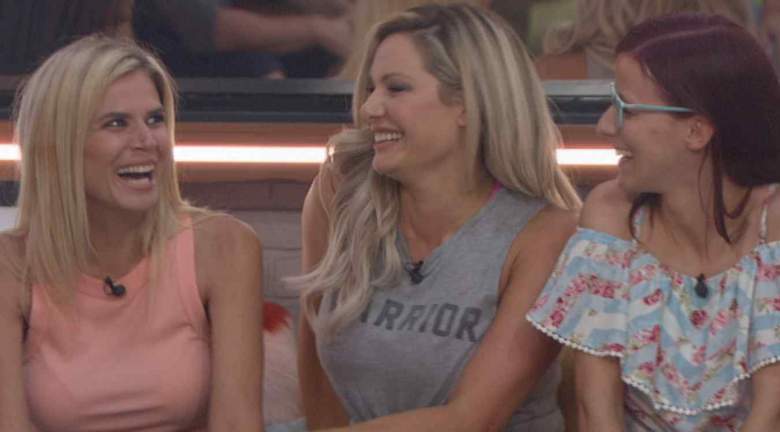Keesha, Janelle and Nicole A. on the premiere of Big Brother All-Stars season 22.
