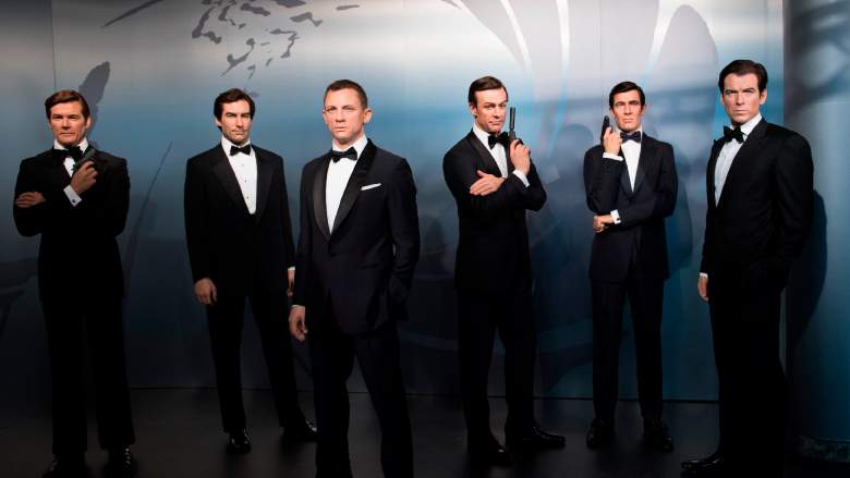 James Bond wax figures