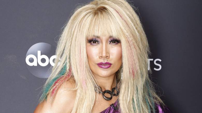 Carrie Ann Inaba on '80s Night during Dancing With the Stars season 29.