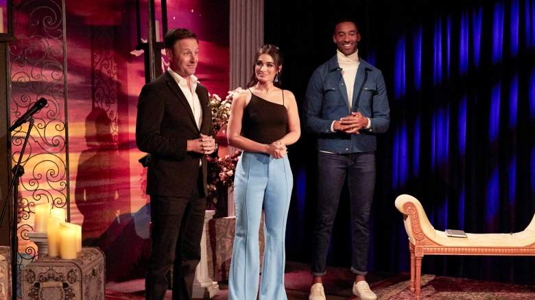 Chris Harrison, Ashley Iaconetti, and Matt James