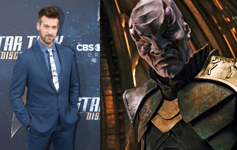 Kenneth Mitchell and his character Kol from Star Trek Discovery