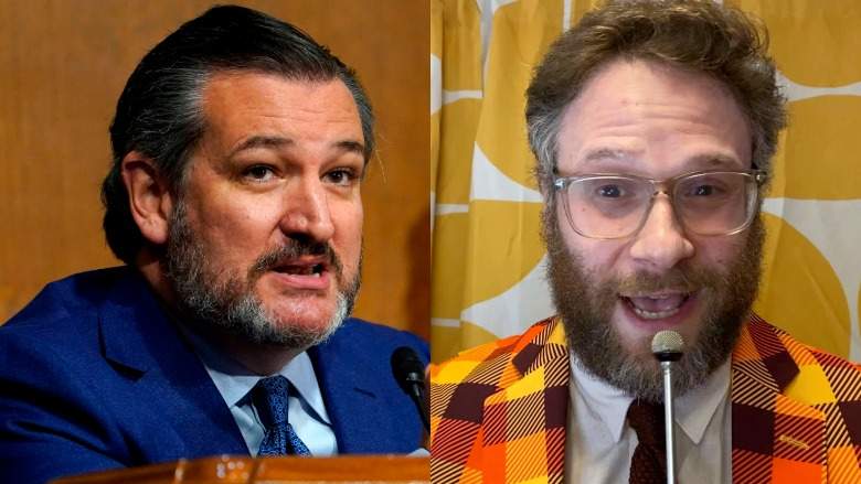Ted Cruz, Seth Rogen