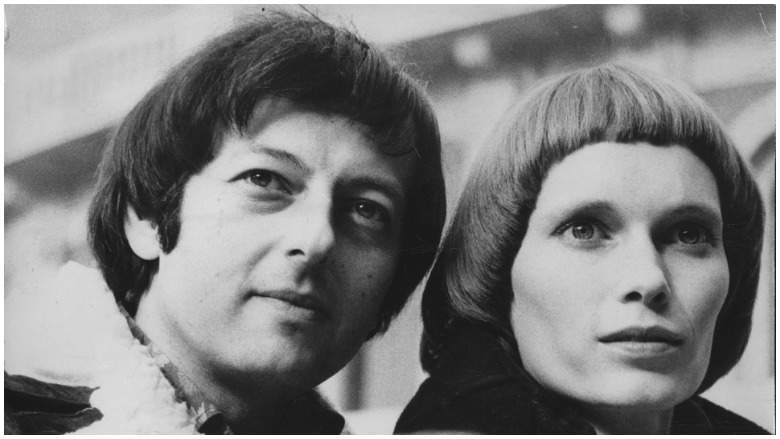 Andre Previn and Mia Farrow