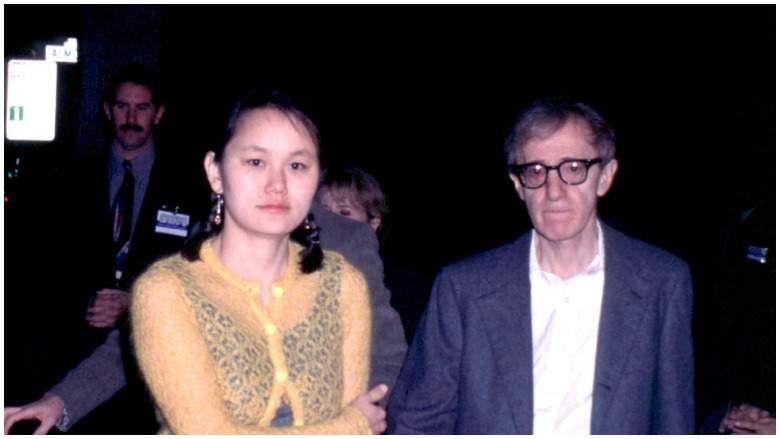 Woody Allen and his wife Soon-Yi Previn