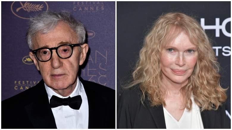 Woody Allen and Mia Farrow