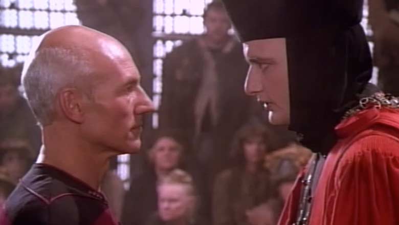 Q judging Picard