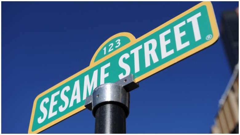 Sesame Street sign