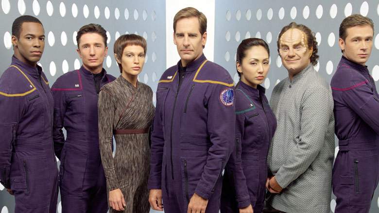 The cast of “Star Trek: Enterprise”