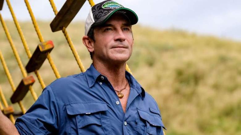 'Survivor's' Jeff Probst on set