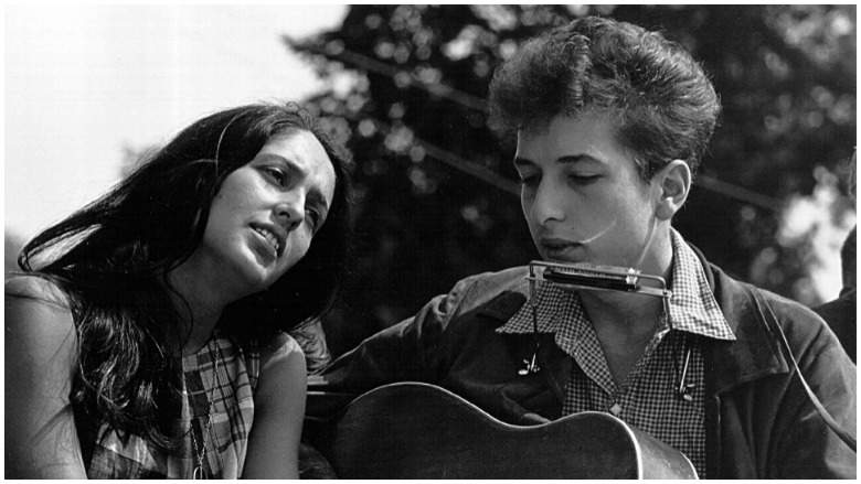 Joan Baez and Bob Dylan