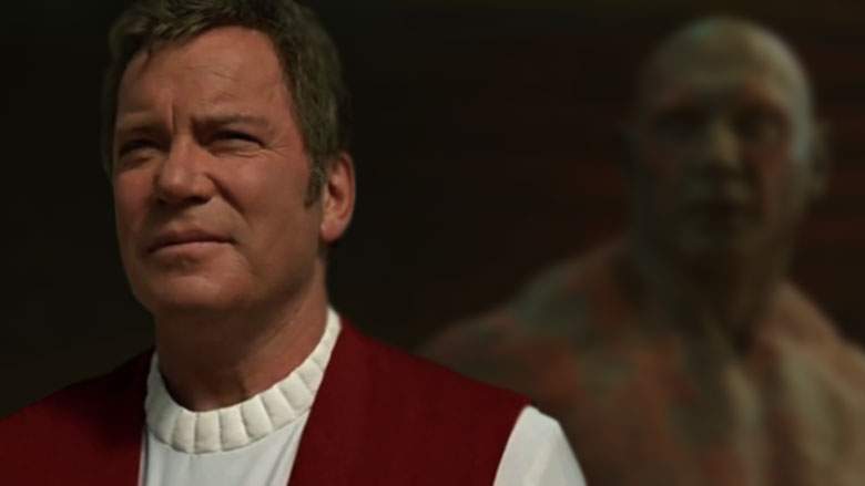 Captain James T. Kirk and Draxx the Destroyer