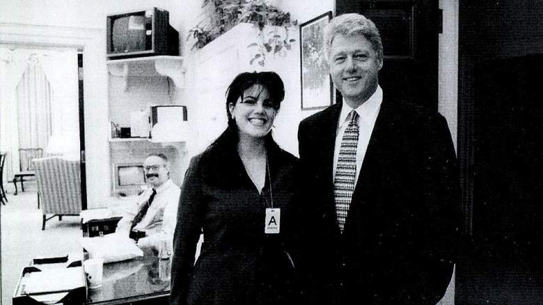 Monica Lewinsky and Bill Clinton