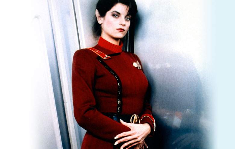 Kirstie Alley as Saavik